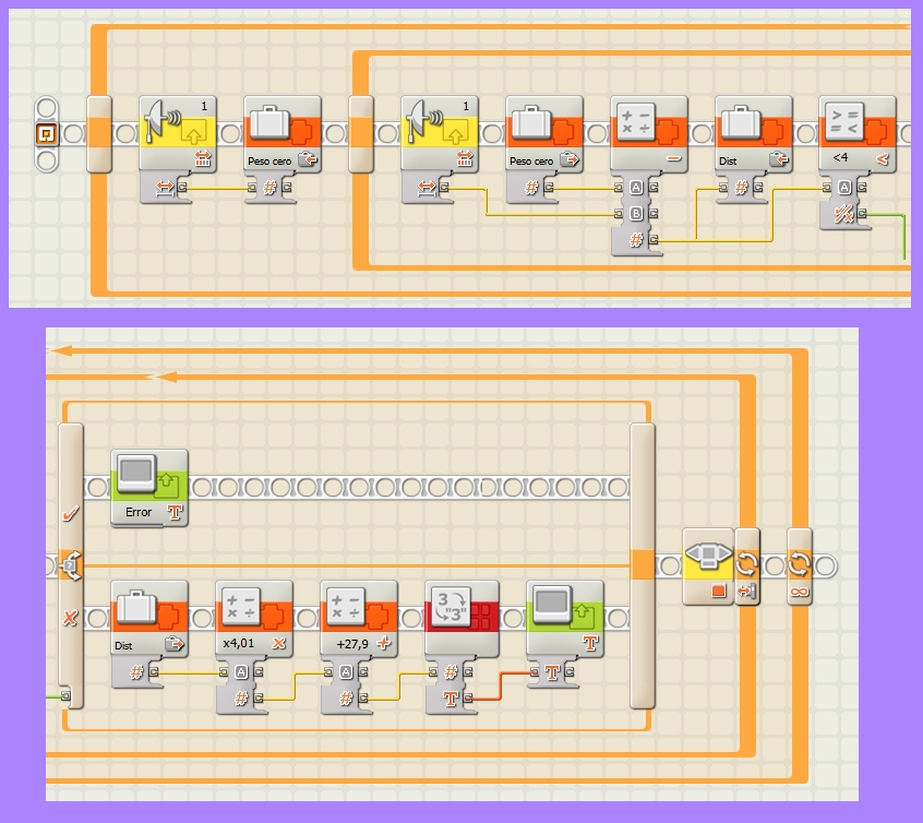 Configuraci�n Balanza para LEGO Mindstorm NXT